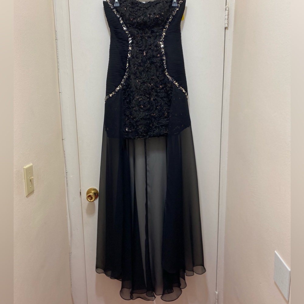 Disney Forever Enchanted Gown Size 8. The Color For This Gown Is Black. - Picture 2 of 13